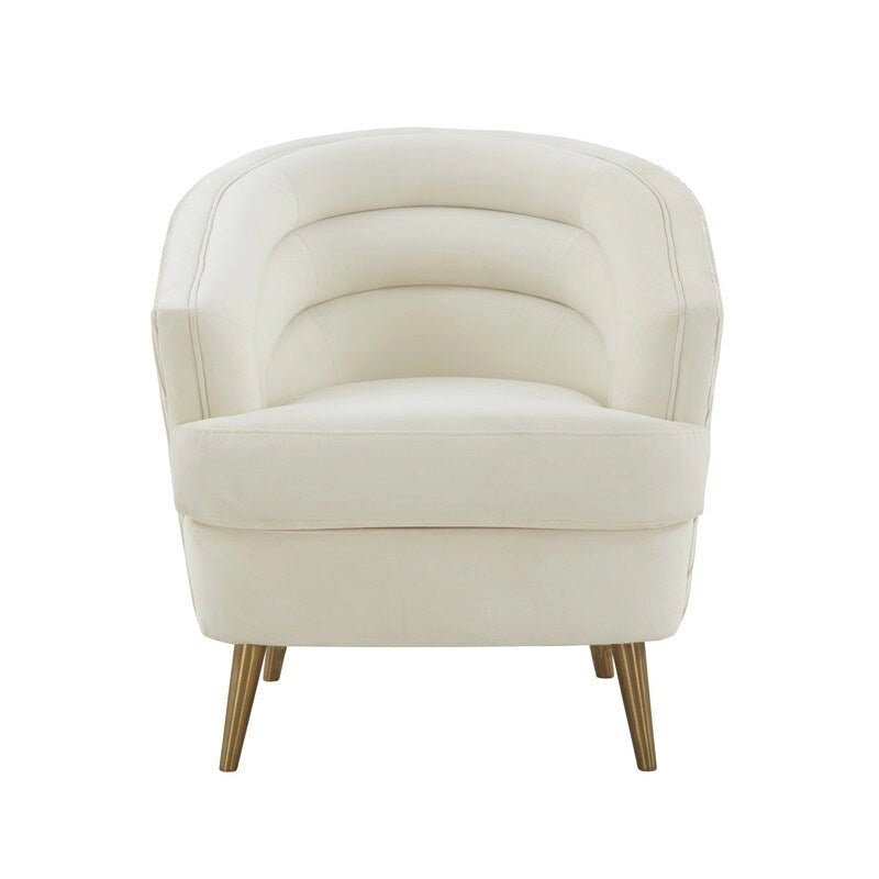 Fauteuil d'appoint en velours