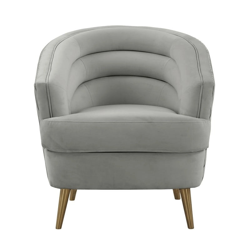 Fauteuil d'appoint en velours