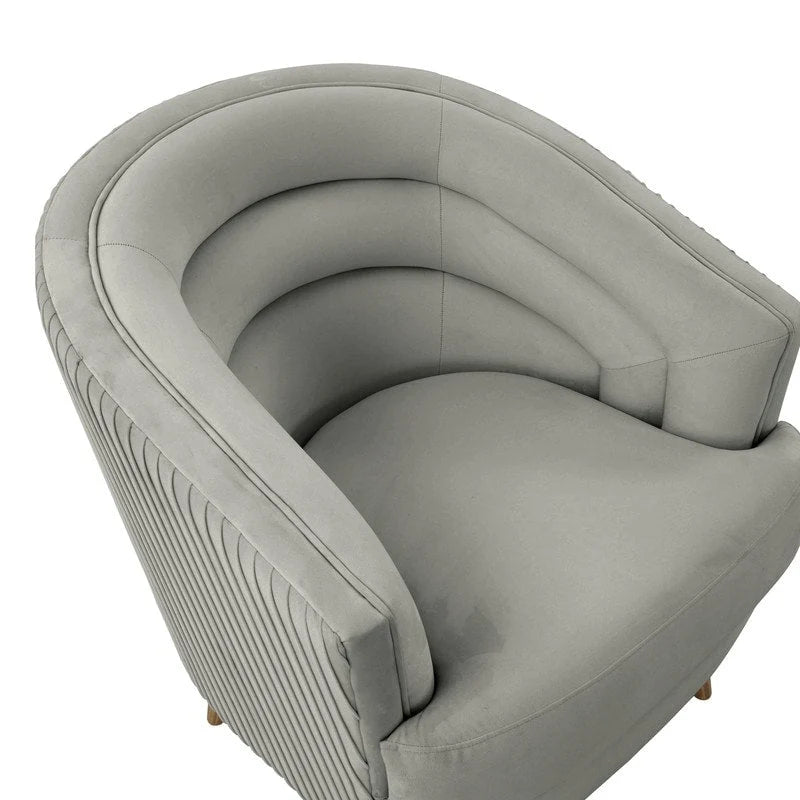 Fauteuil d'appoint en velours