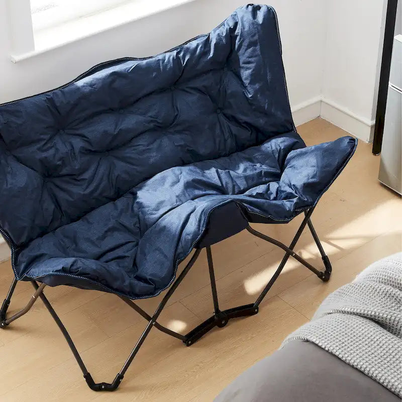 Chaise double papillon légère et pliable