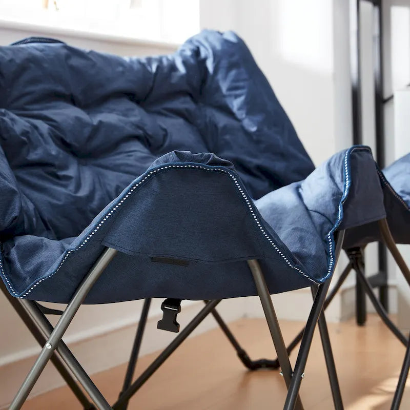 Chaise double papillon légère et pliable
