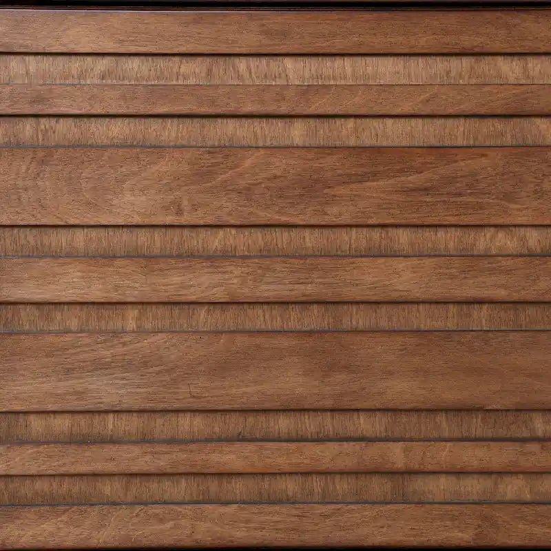 Meuble TV console pour téléviseurs jusqu'à la taille requise, finition Chêne Whiskey