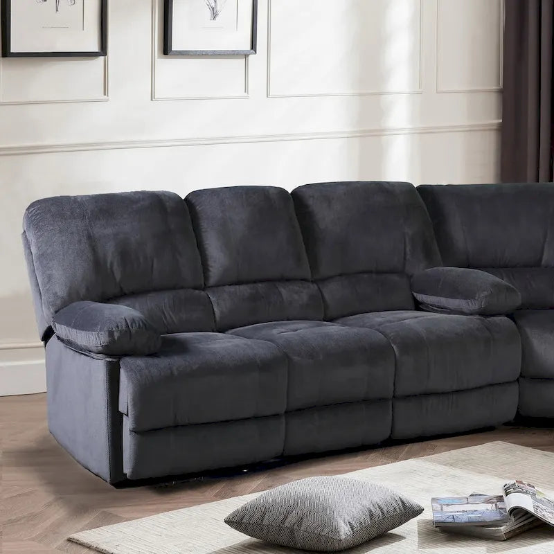 Canapé d'angle en polyester Transition