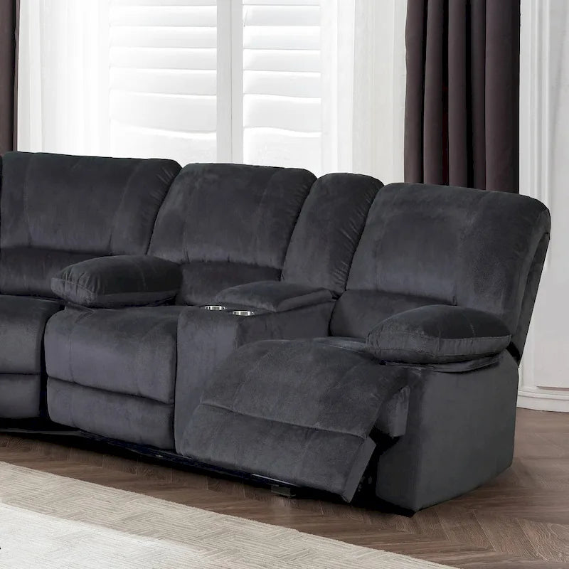 Canapé d'angle en polyester Transition