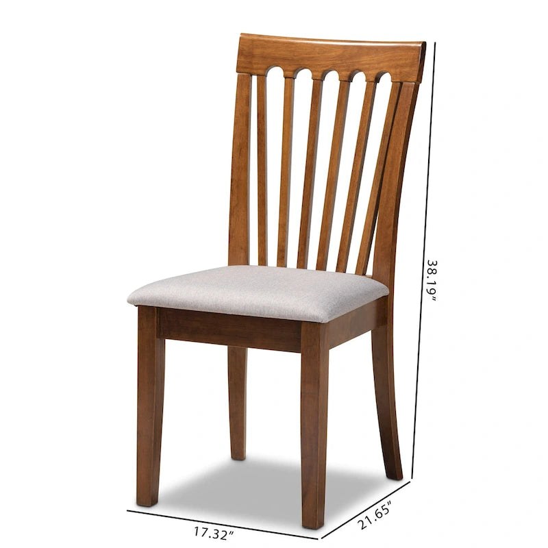 Chaise de salle à manger moderne et contemporaine