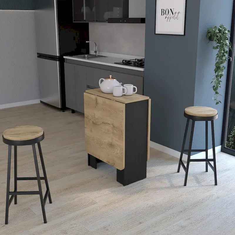 Table pliante à abattants pour un gain de place